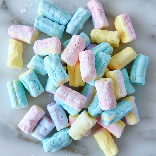 Freeze Dried Marshmallow Tubes