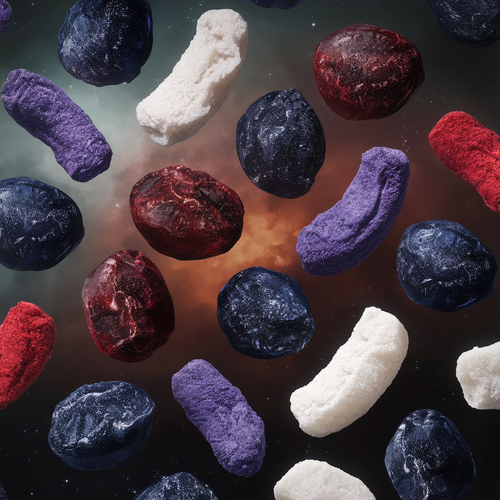 Freeze Dried MEGA SOUR Fruit Comets